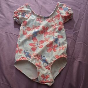 Carter's Floral and Bird One Piece